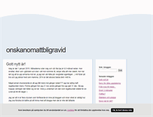 Tablet Screenshot of onskanomattbligravid.blogg.se