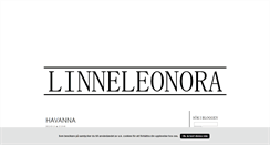 Desktop Screenshot of linneleonora.blogg.se