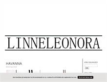 Tablet Screenshot of linneleonora.blogg.se