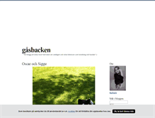 Tablet Screenshot of gasbacken.blogg.se