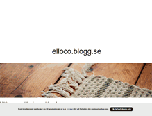Tablet Screenshot of elloco.blogg.se