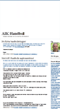 Mobile Screenshot of aikhandboll.blogg.se
