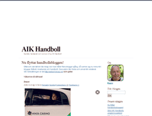 Tablet Screenshot of aikhandboll.blogg.se