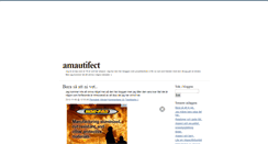 Desktop Screenshot of amautifect.blogg.se
