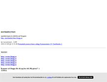 Tablet Screenshot of ponnyryttares.blogg.se