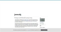 Desktop Screenshot of jannealg.blogg.se