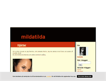 Tablet Screenshot of mildatilda.blogg.se