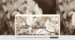 Desktop Screenshot of finalseason.blogg.se