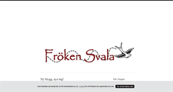 Desktop Screenshot of frokensvala.blogg.se
