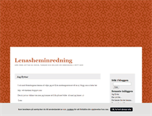 Tablet Screenshot of lenasheminredning.blogg.se