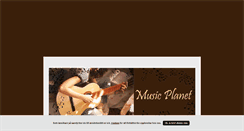 Desktop Screenshot of musicplanet.blogg.se