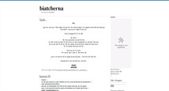 Desktop Screenshot of biatcherna.blogg.se