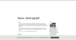 Desktop Screenshot of karolinakjorling.blogg.se
