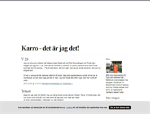 Tablet Screenshot of karolinakjorling.blogg.se