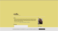 Desktop Screenshot of emiliaelviralaine.blogg.se