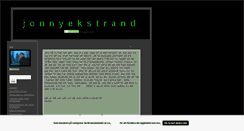 Desktop Screenshot of jonnyekstrand.blogg.se