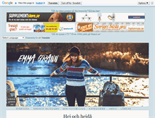 Tablet Screenshot of grannis.blogg.se