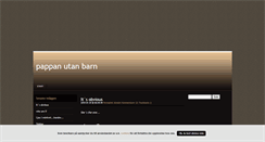 Desktop Screenshot of pappanutanbarn.blogg.se