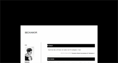 Desktop Screenshot of beckamor.blogg.se