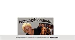 Desktop Screenshot of honungsblondinen.blogg.se