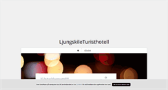 Desktop Screenshot of ljungskileturisthotell.blogg.se