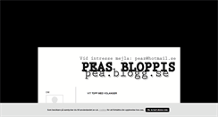 Desktop Screenshot of pea.blogg.se