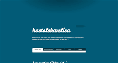 Desktop Screenshot of hastalskarelisa.blogg.se