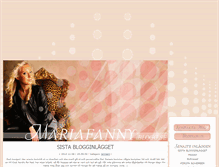 Tablet Screenshot of mariafanny.blogg.se