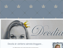Tablet Screenshot of decdia.blogg.se