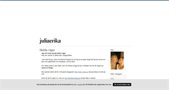 Desktop Screenshot of juliaerika.blogg.se