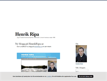 Tablet Screenshot of henrikripa.blogg.se