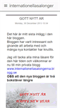 Mobile Screenshot of internationellasalonger.blogg.se