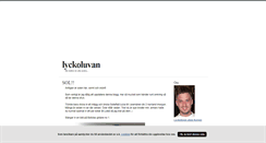 Desktop Screenshot of lyckoluvan.blogg.se