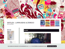 Tablet Screenshot of matildahagstrom.blogg.se