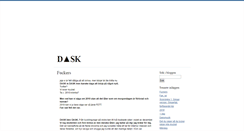 Desktop Screenshot of daask.blogg.se