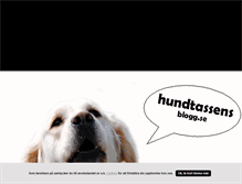 Tablet Screenshot of hundtassens.blogg.se