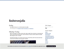 Tablet Screenshot of lindstromjulia.blogg.se