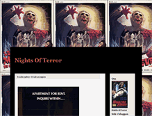 Tablet Screenshot of nightsofterror.blogg.se