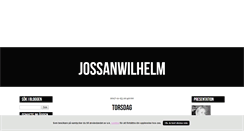 Desktop Screenshot of jossanwilhelm.blogg.se