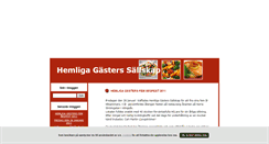 Desktop Screenshot of hemliggast.blogg.se