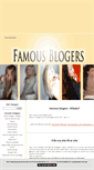 Mobile Screenshot of famousblogers.blogg.se