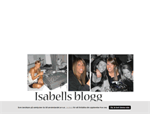 Tablet Screenshot of isabellss.blogg.se