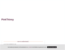 Tablet Screenshot of pinkthinny.blogg.se