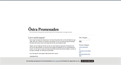 Desktop Screenshot of ostrapromenaden.blogg.se