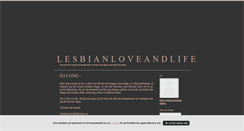 Desktop Screenshot of lesbianloveandlife.blogg.se