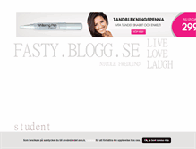 Tablet Screenshot of fasty.blogg.se