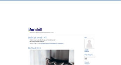 Desktop Screenshot of burnhill.blogg.se