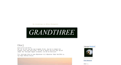 Desktop Screenshot of grandthree.blogg.se