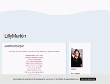 Tablet Screenshot of lillymarlen.blogg.se