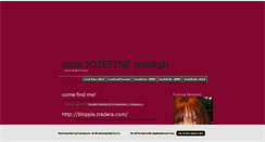 Desktop Screenshot of jozefinemodigh.blogg.se